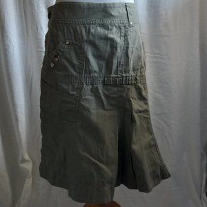 Green Wrap Skirt Size S